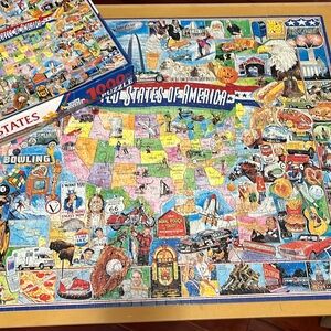 White Mountain puzzle -United States of America 1000pc